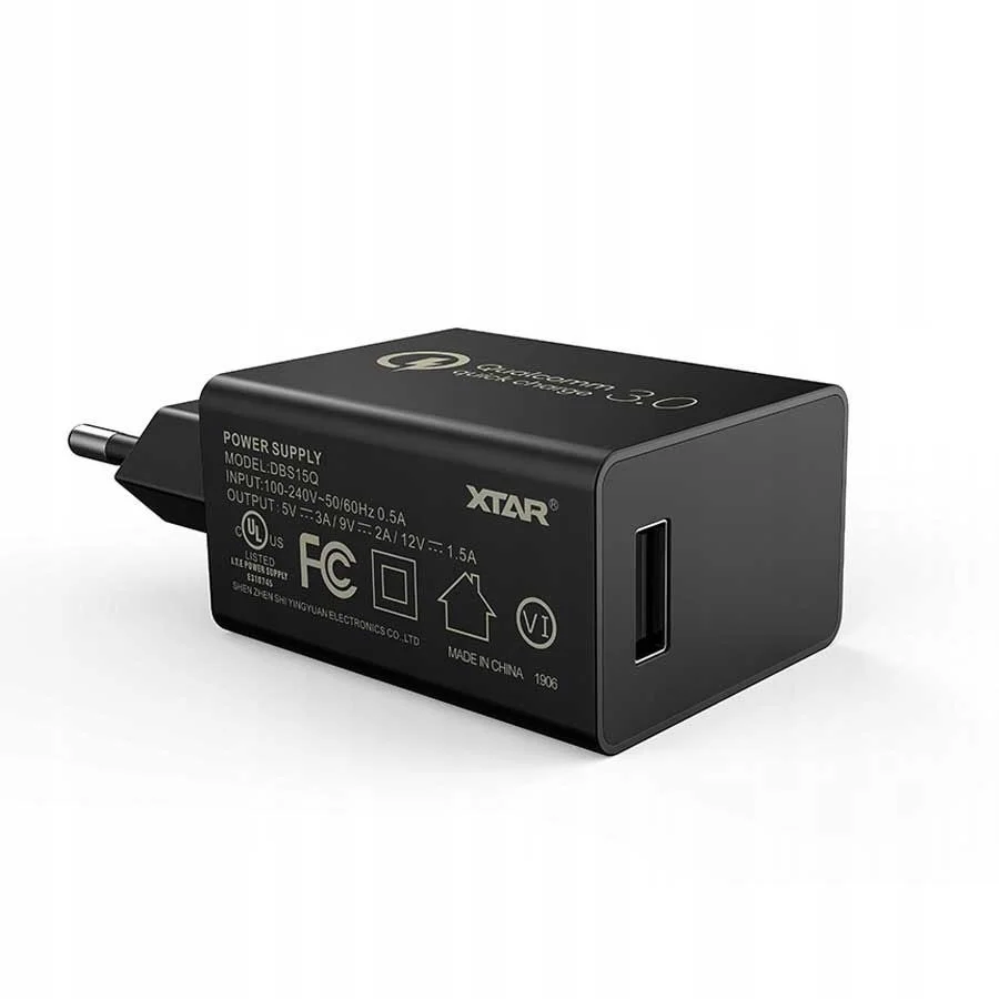 Адаптер XTAR QC3.0 18W