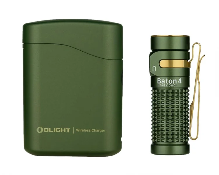 Olight Baton 4 Premium Edition OD Green