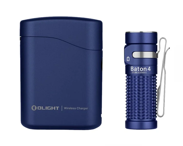 Olight Baton 4 Premium Edition Regal Blue
